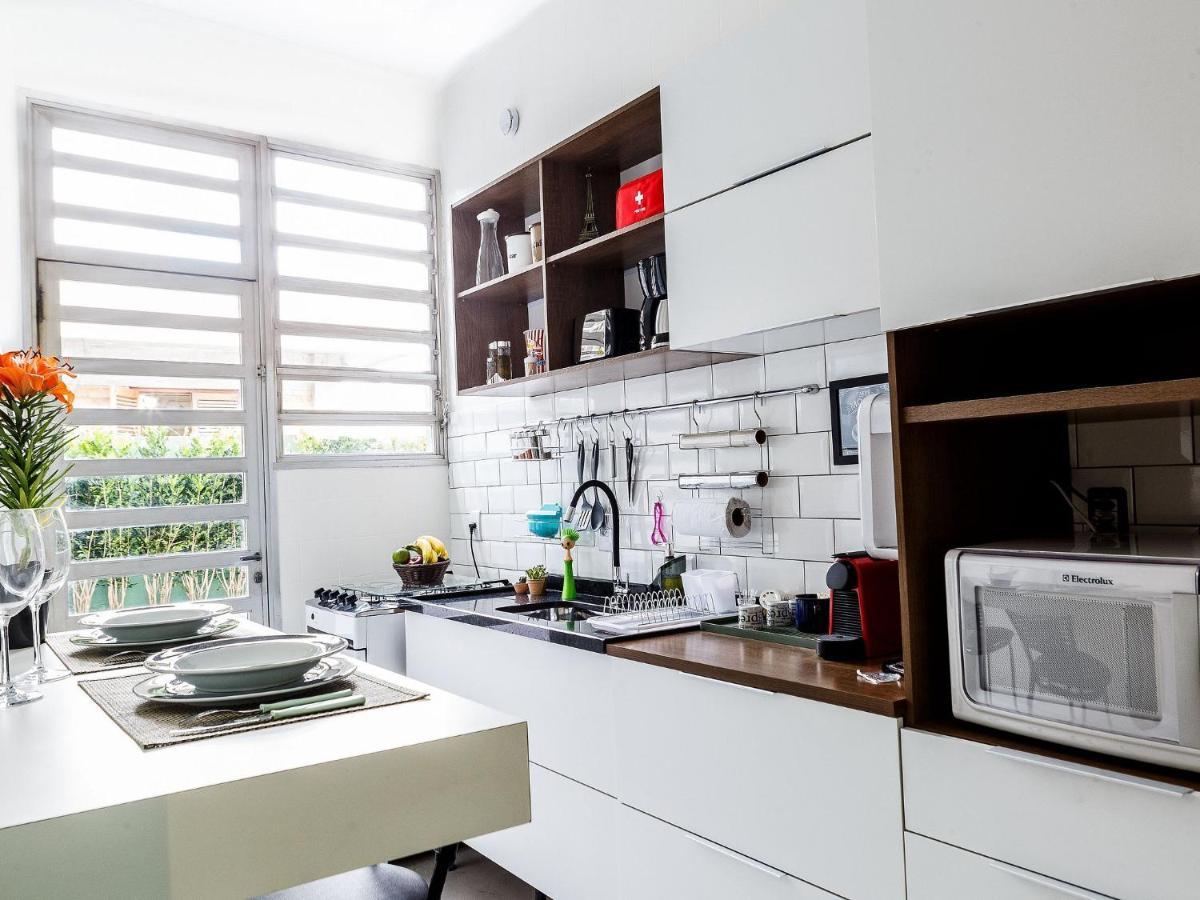Apartamento Com Quintal Em Alto De Pinheiros Sao Paulo Bagian luar foto