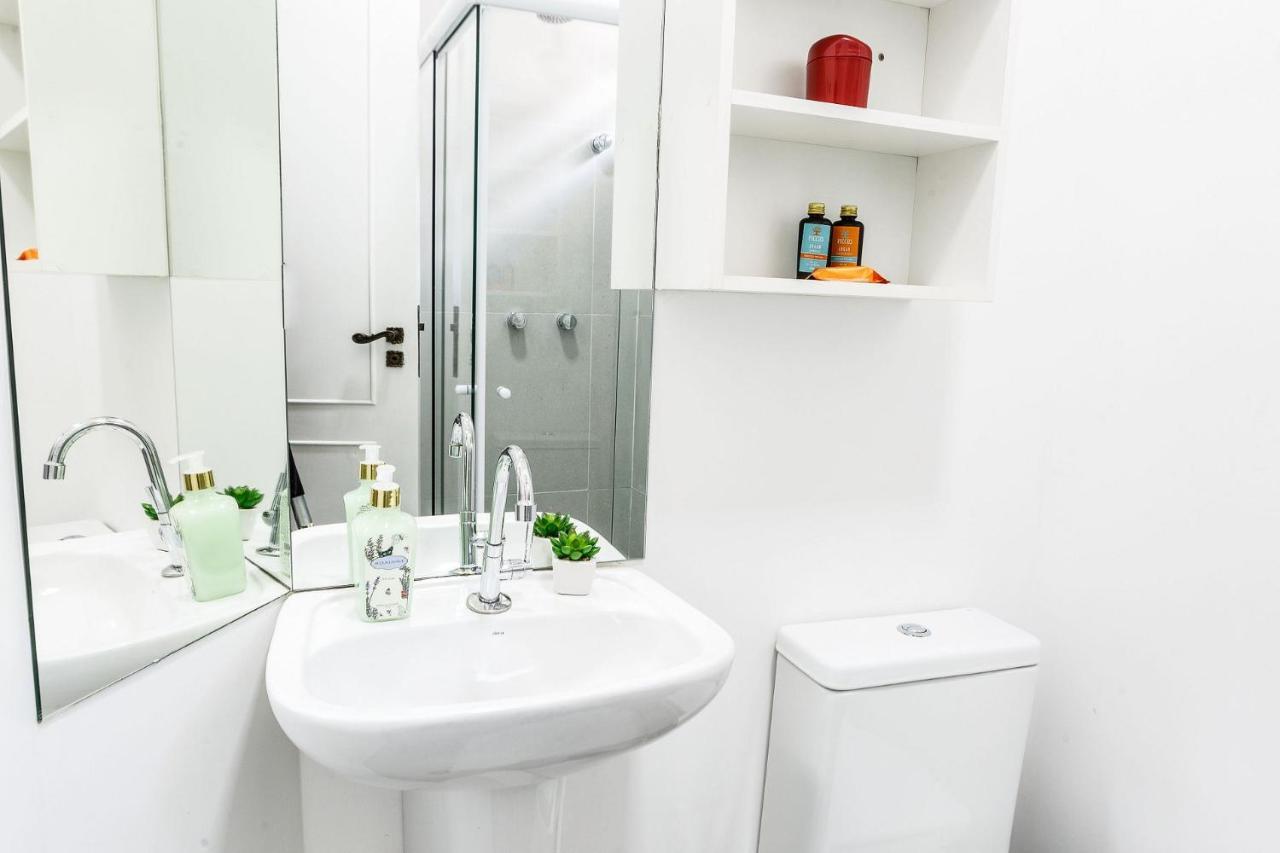 Apartamento Com Quintal Em Alto De Pinheiros Sao Paulo Bagian luar foto